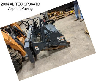 2004 ALITEC CP36ATD Asphalt/Paving