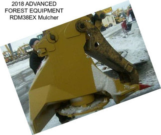 2018 ADVANCED FOREST EQUIPMENT RDM38EX Mulcher