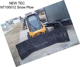 NEW TEC NT100012 Snow Plow