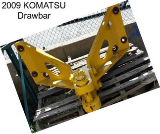 2009 KOMATSU Drawbar