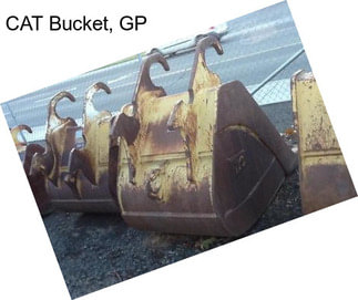 CAT Bucket, GP