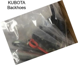 KUBOTA Backhoes