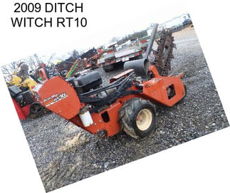 2009 DITCH WITCH RT10