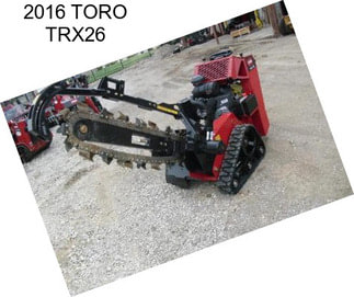 2016 TORO TRX26