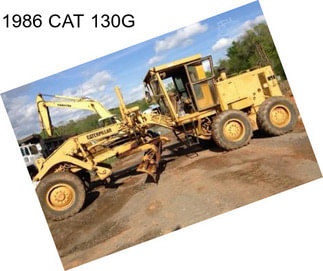 1986 CAT 130G