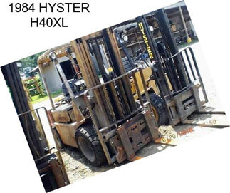 1984 HYSTER H40XL