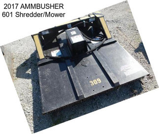 2017 AMMBUSHER 601 Shredder/Mower