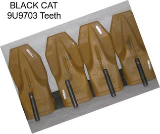 BLACK CAT 9U9703 Teeth