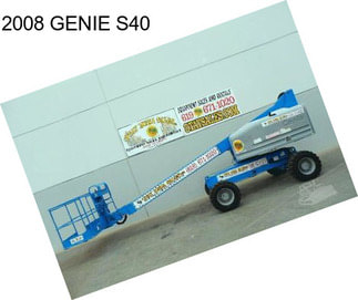 2008 GENIE S40