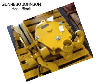 GUNNEBO JOHNSON Hook Block