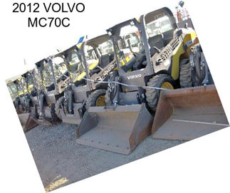 2012 VOLVO MC70C