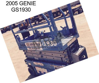 2005 GENIE GS1930