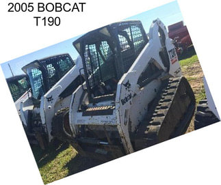 2005 BOBCAT T190