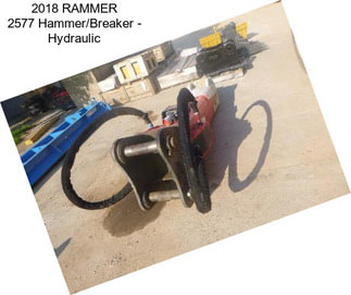 2018 RAMMER 2577 Hammer/Breaker - Hydraulic