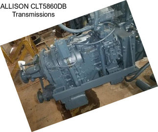 ALLISON CLT5860DB Transmissions