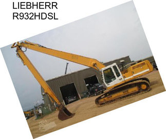 LIEBHERR R932HDSL