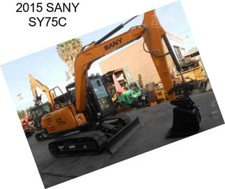 2015 SANY SY75C