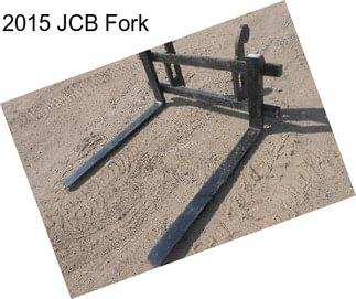 2015 JCB Fork