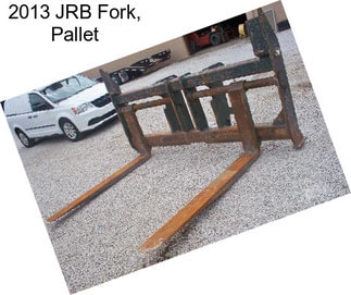 2013 JRB Fork, Pallet