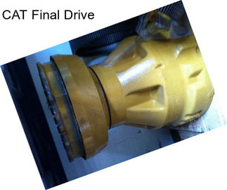 CAT Final Drive