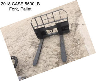 2018 CASE 5500LB Fork, Pallet