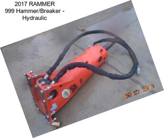 2017 RAMMER 999 Hammer/Breaker - Hydraulic