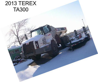 2013 TEREX TA300