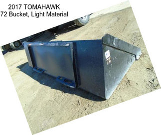 2017 TOMAHAWK 72 Bucket, Light Material