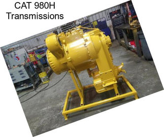 CAT 980H Transmissions