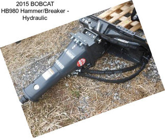 2015 BOBCAT HB980 Hammer/Breaker - Hydraulic