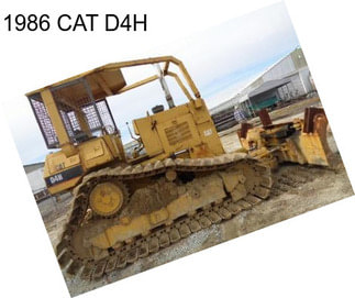 1986 CAT D4H