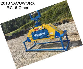 2018 VACUWORX RC16 Other