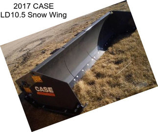 2017 CASE LD10.5 Snow Wing