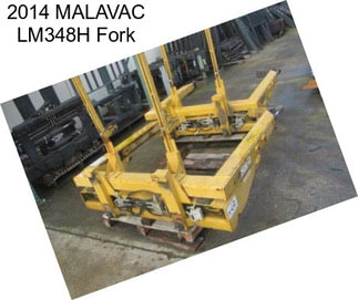 2014 MALAVAC LM348H Fork