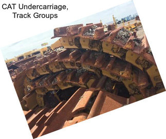 CAT Undercarriage, Track Groups