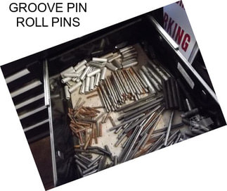 GROOVE PIN ROLL PINS