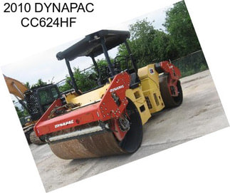 2010 DYNAPAC CC624HF