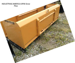 INDUSTRIAS AMERICA SP08 Snow Plow