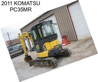 2011 KOMATSU PC35MR