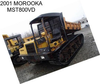 2001 MOROOKA MST800VD