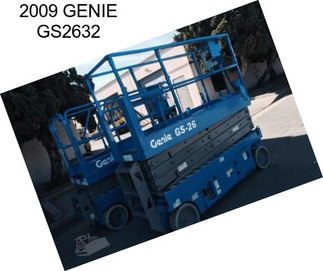 2009 GENIE GS2632