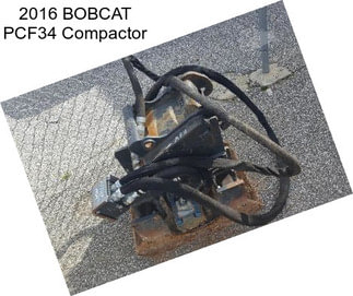 2016 BOBCAT PCF34 Compactor