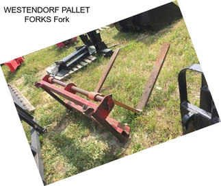 WESTENDORF PALLET FORKS Fork