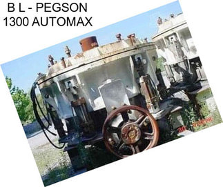 B L - PEGSON 1300 AUTOMAX