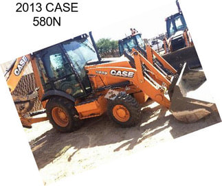 2013 CASE 580N