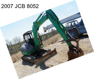 2007 JCB 8052