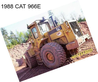 1988 CAT 966E