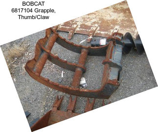 BOBCAT 6817104 Grapple, Thumb/Claw
