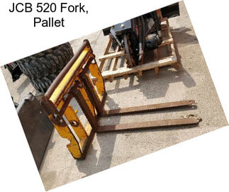 JCB 520 Fork, Pallet