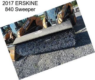 2017 ERSKINE 840 Sweeper